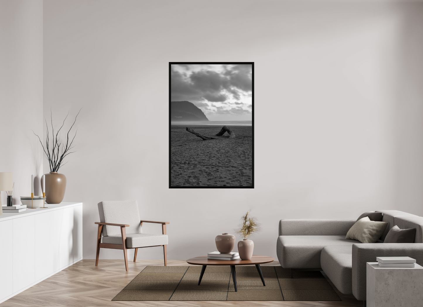 40 x 60″, basic Lonely Beach v2