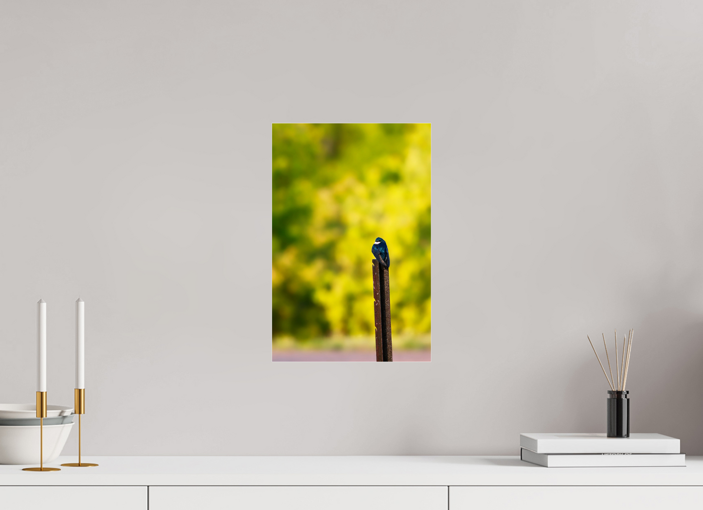 10 x 15″, Photo Print Under Acrylic Glass Moody Morning