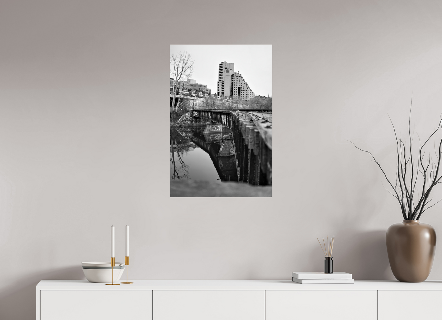 20 x 30″, Photo Print Under Acrylic Glass Abandoned