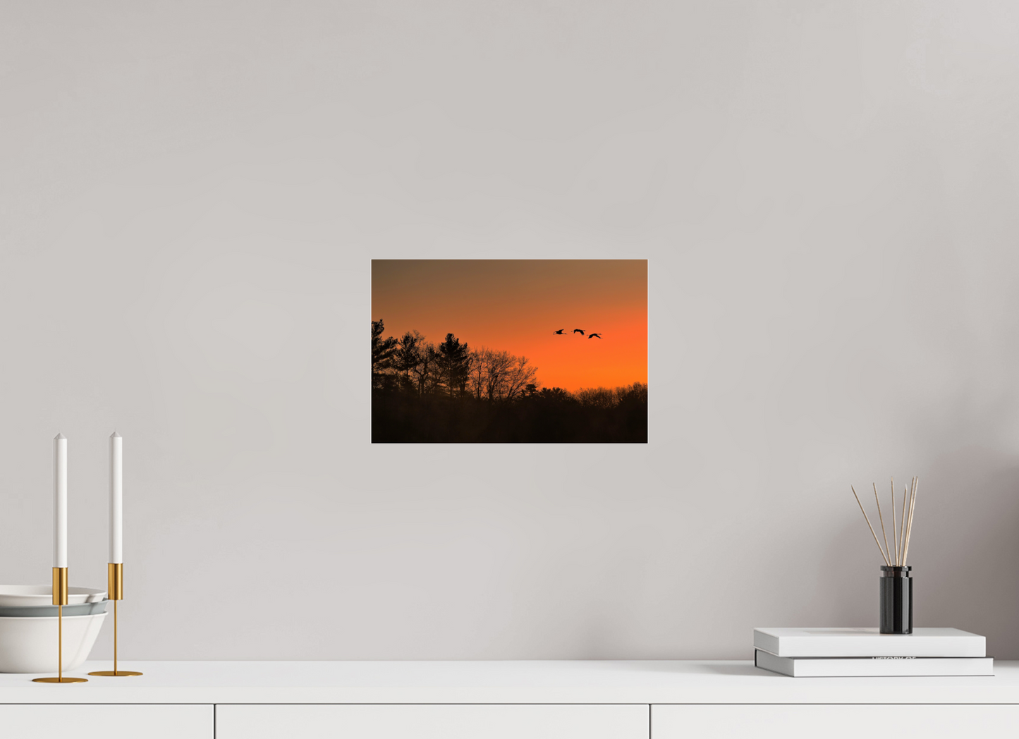 12 x 8″, Photo Print Under Acrylic Glass Morning Flight