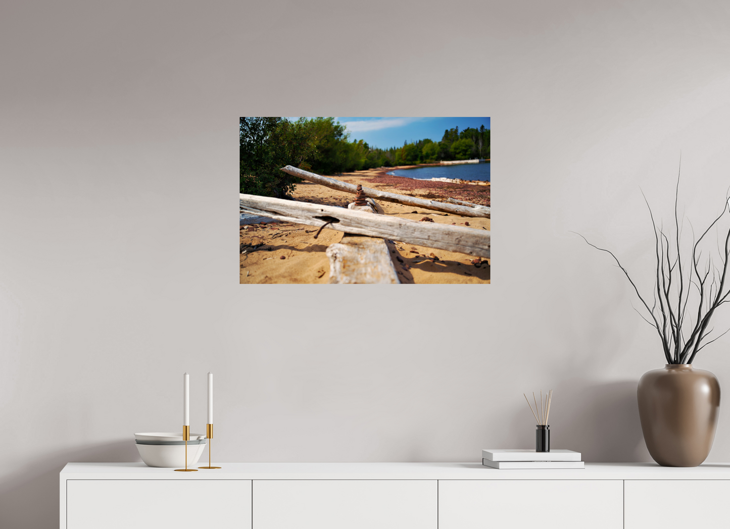 30 x 20″, Photo Print On Fuji Crystal DP II Stone Stack