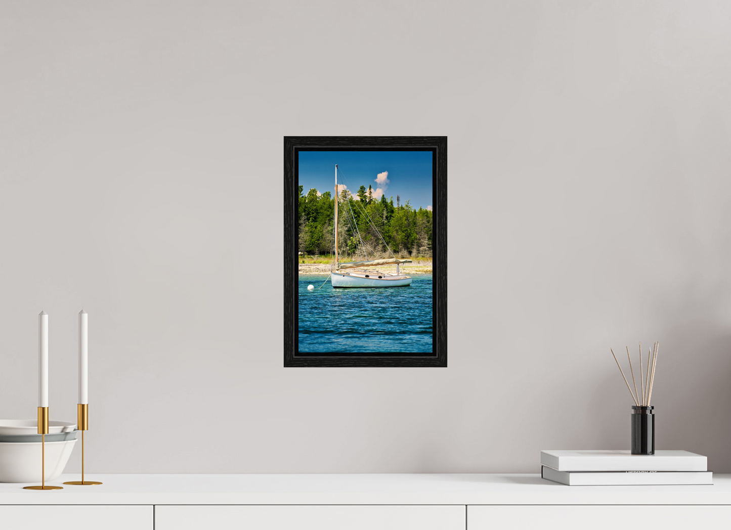 8 x 12″, Floater Frame Sail