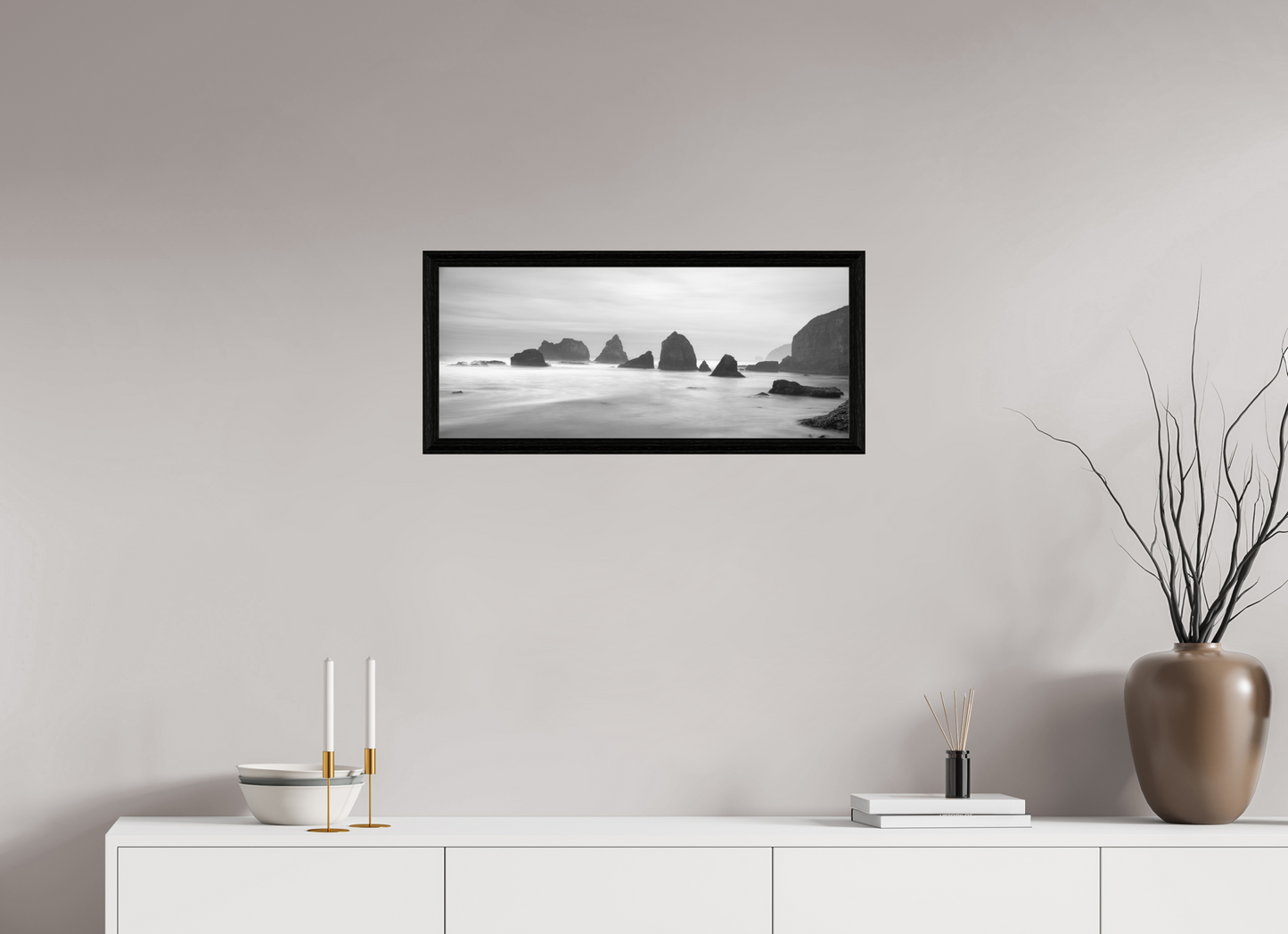 28 x 12″, basic Tunnel Beach