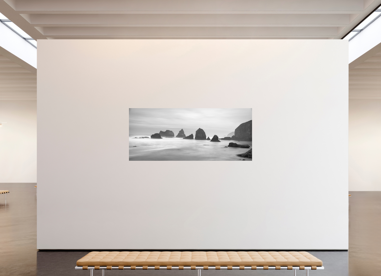 81.8 x 35″, Photo Print On Fuji Crystal DP II Tunnel Beach