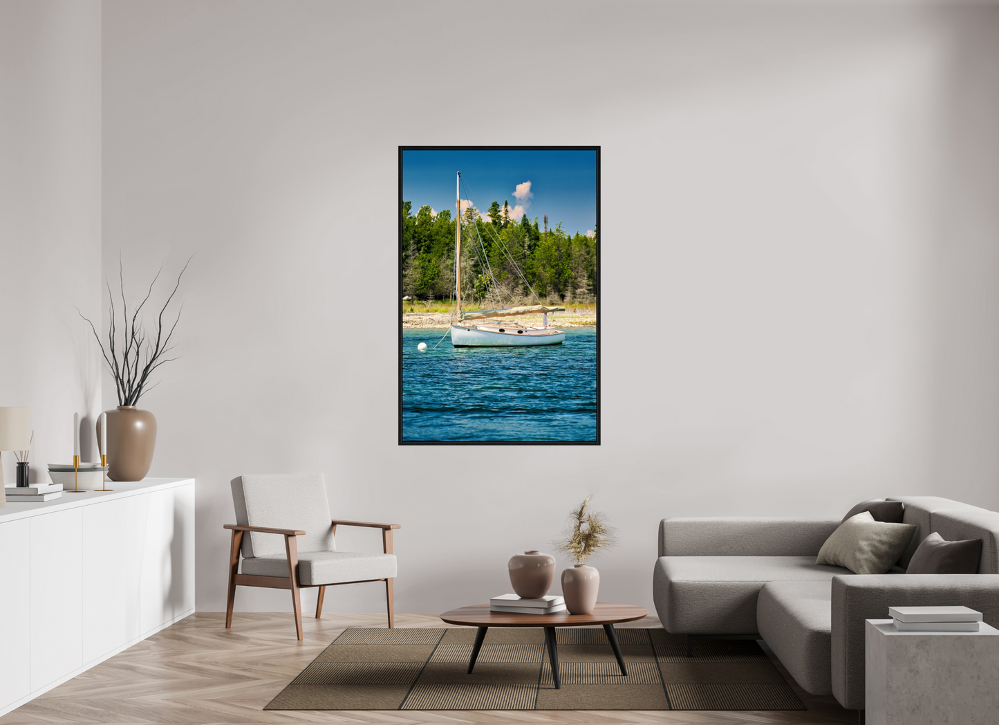 40 x 60″, Floater Frame Sail