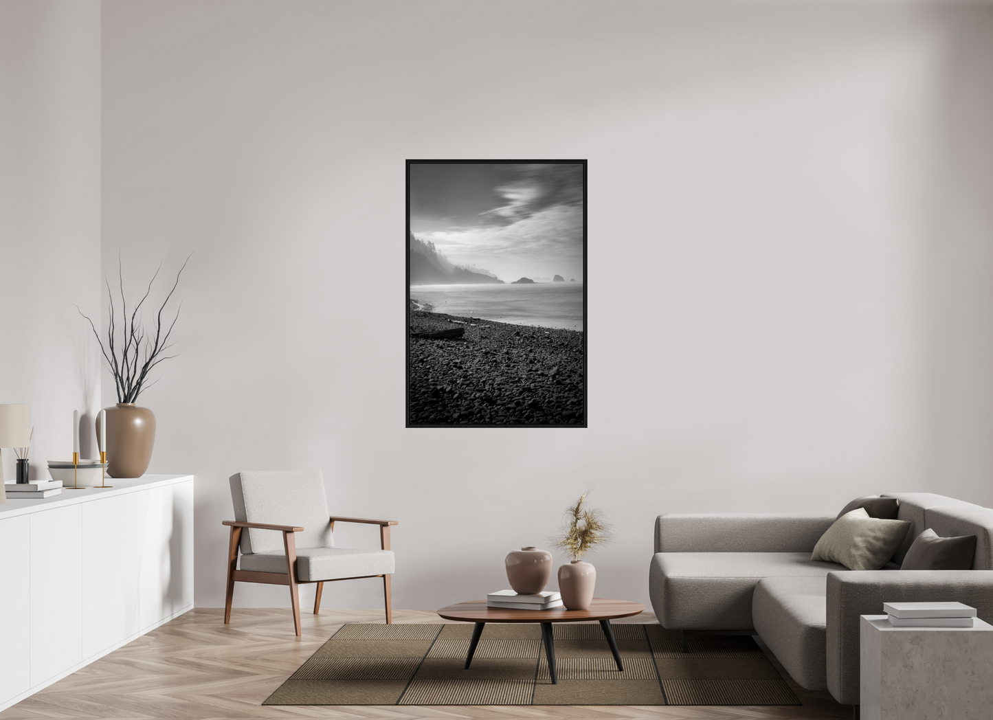 36 x 54″, Floater Frame Shores of Elysium