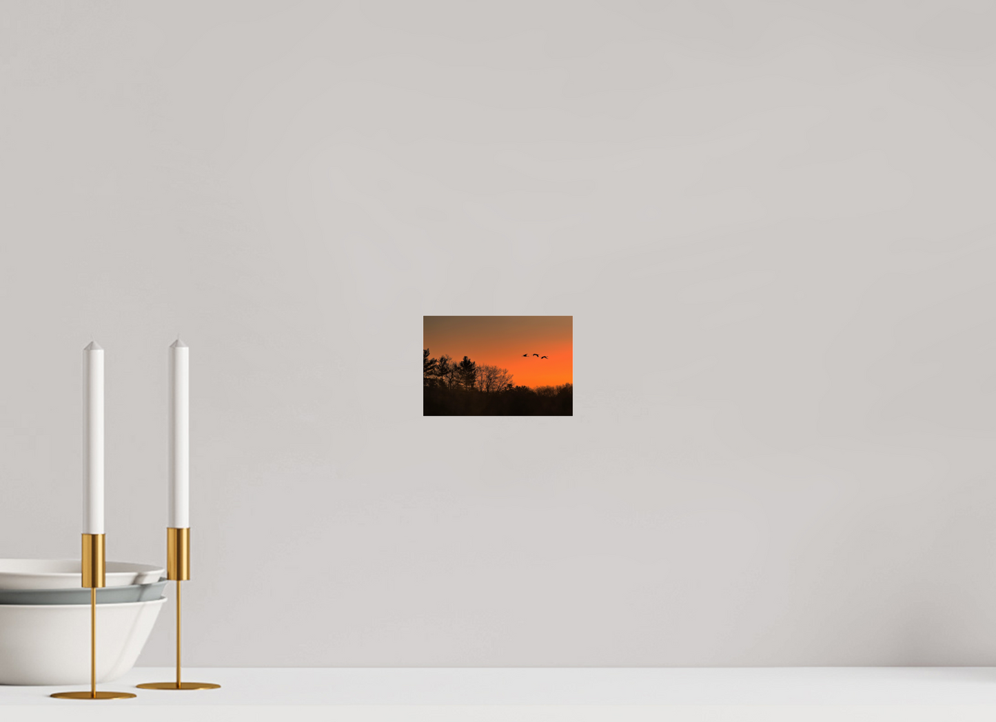 6 x 4″, Photo Print Under Acrylic Glass Morning Flight