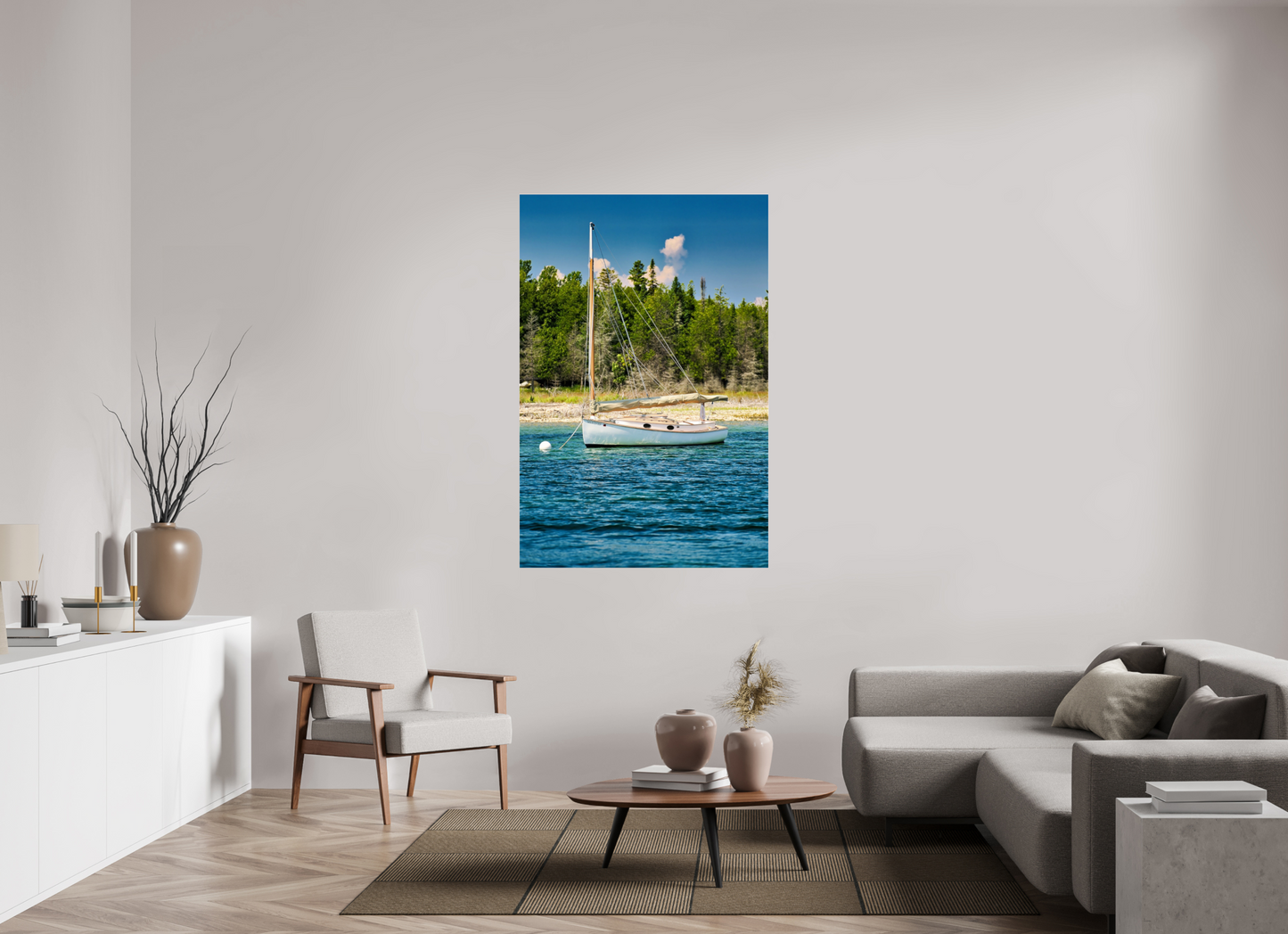 40 x 60″, Photo Print Under Acrylic Glass Sail