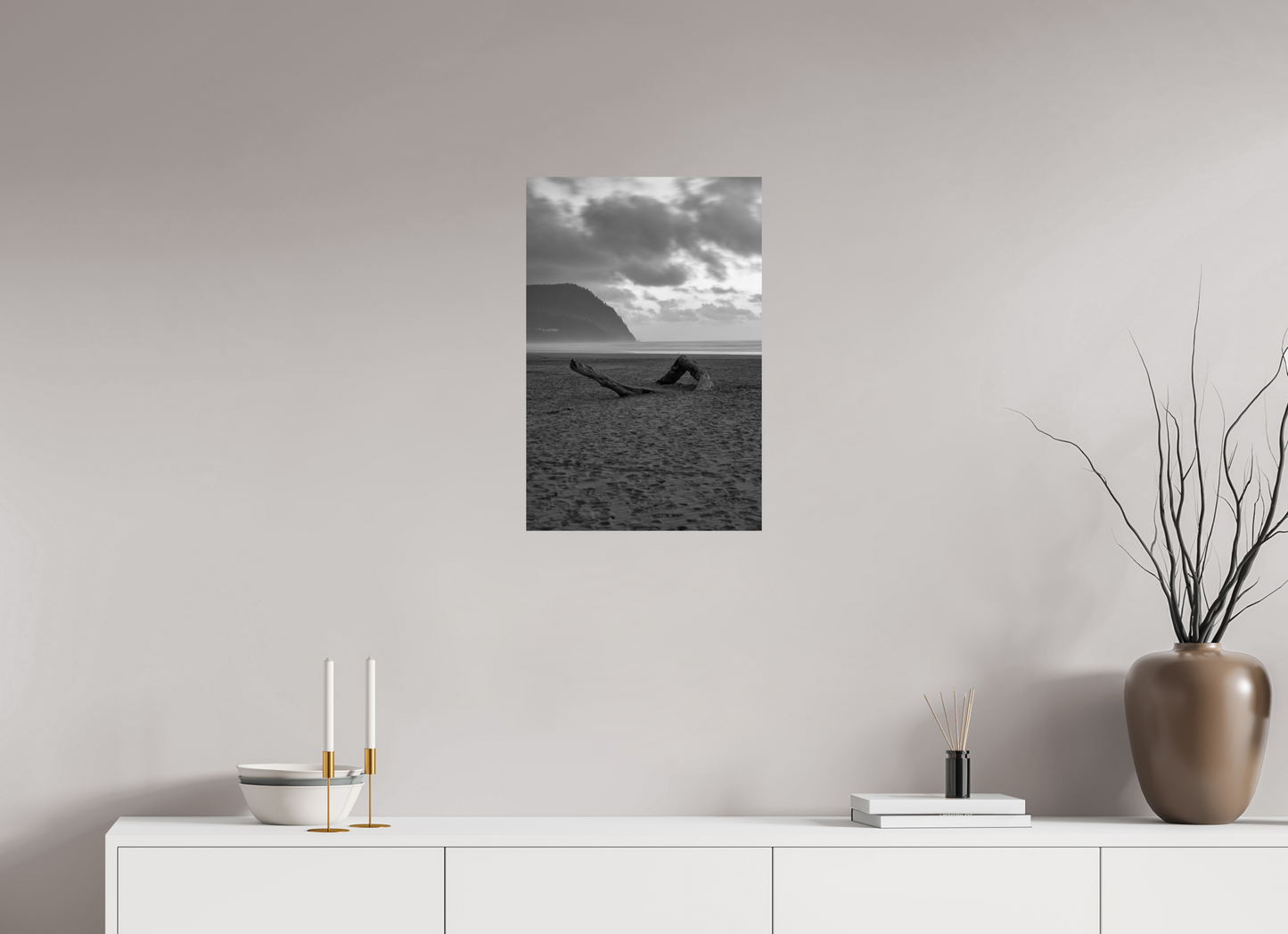 16 x 24″, Photo Print On Fuji Crystal DP II Lonely Beach v2