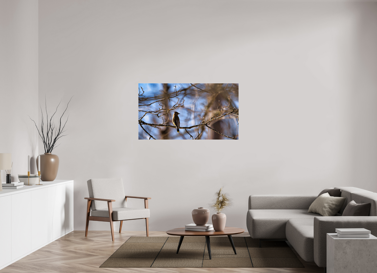 55 x 30.9″, Photo Print Under Acrylic Glass Crisp Morning