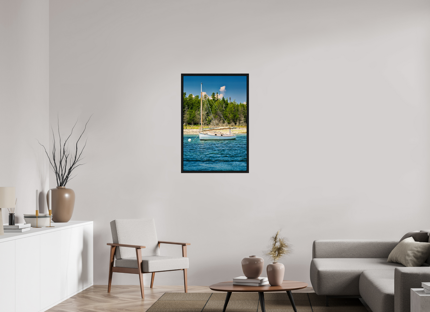 24 x 36″, Floater Frame Sail