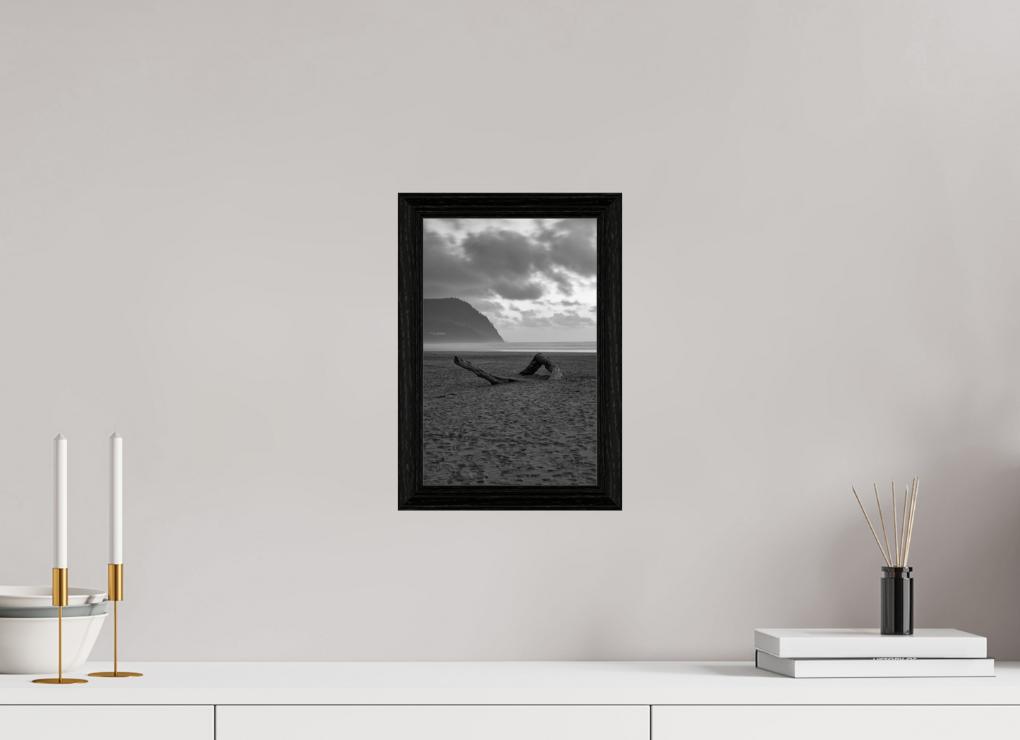 8 x 12″, basic Lonely Beach v2