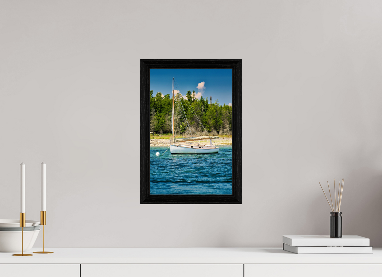 10 x 15″, basic Sail