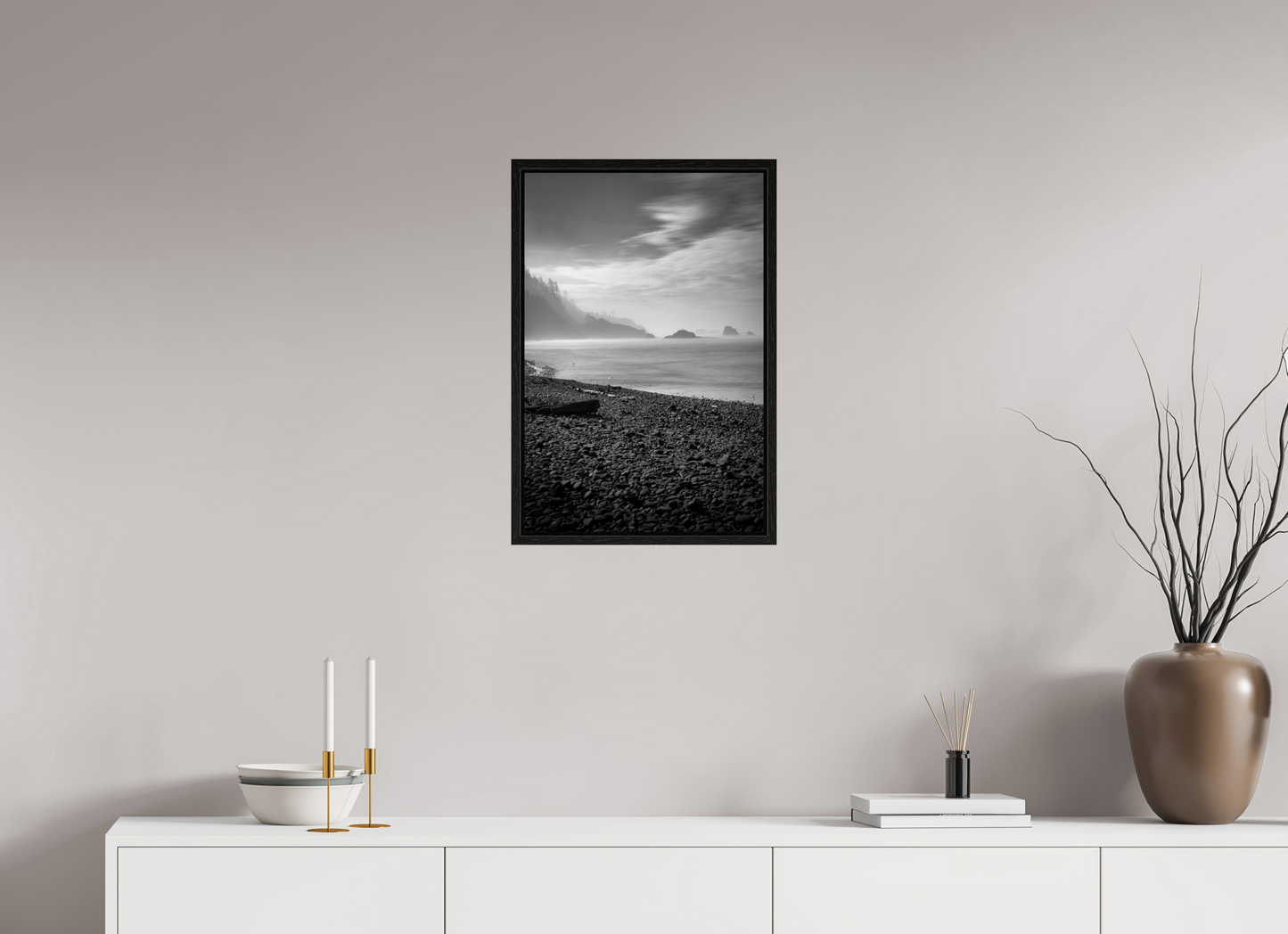 16 x 24″, Floater Frame Shores of Elysium
