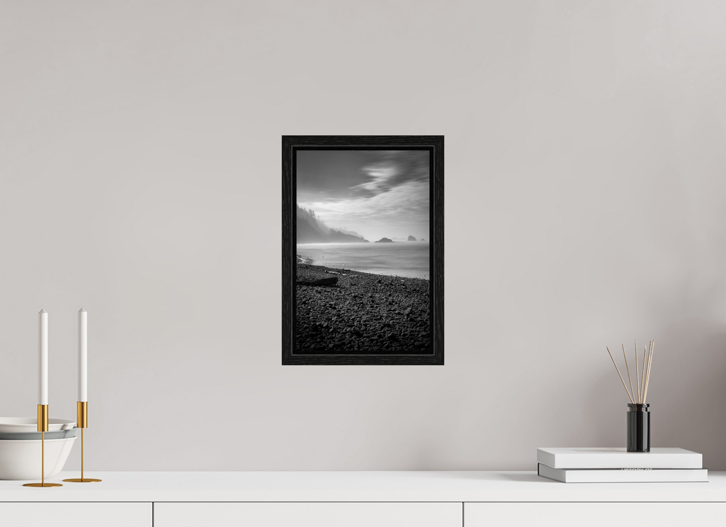 8 x 12″, Floater Frame Shores of Elysium
