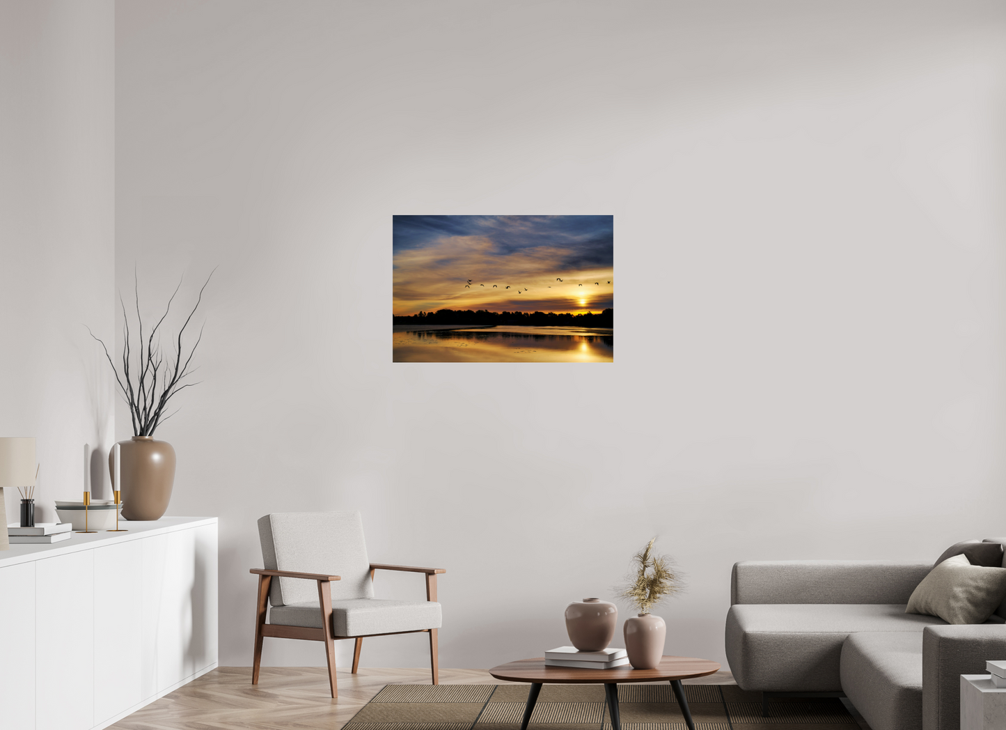 36 x 24″, Photo Print Under Acrylic Glass Dreamy Morning