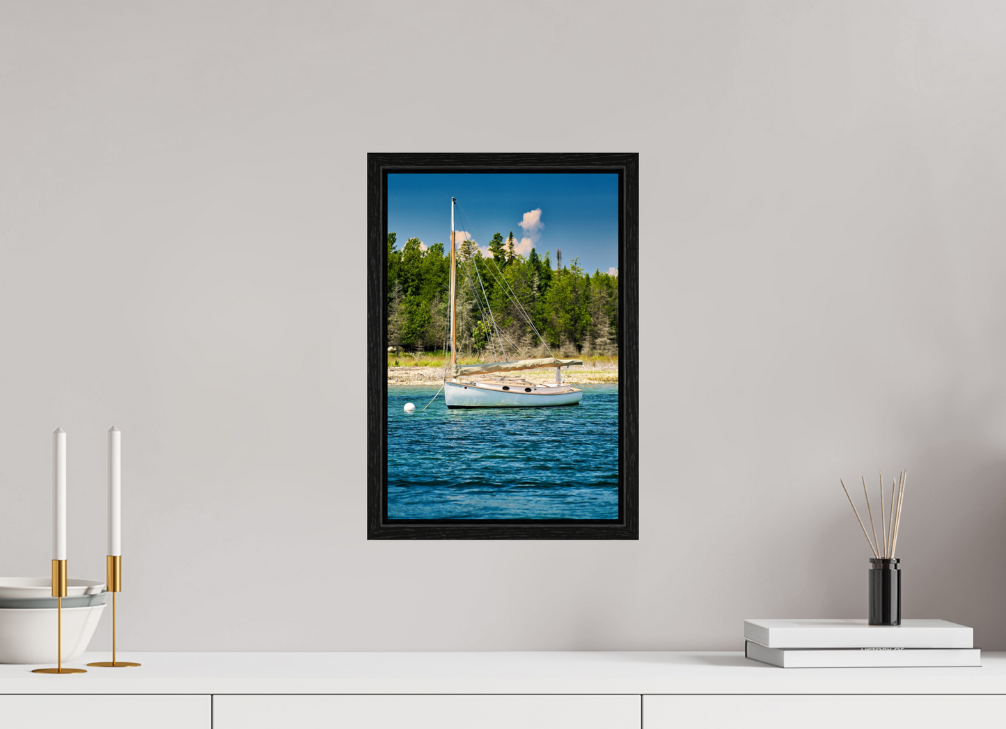 10 x 15″, Floater Frame Sail