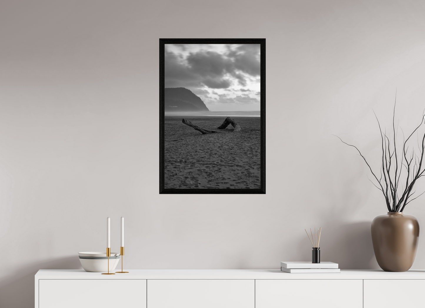 20 x 30″, basic Lonely Beach v2