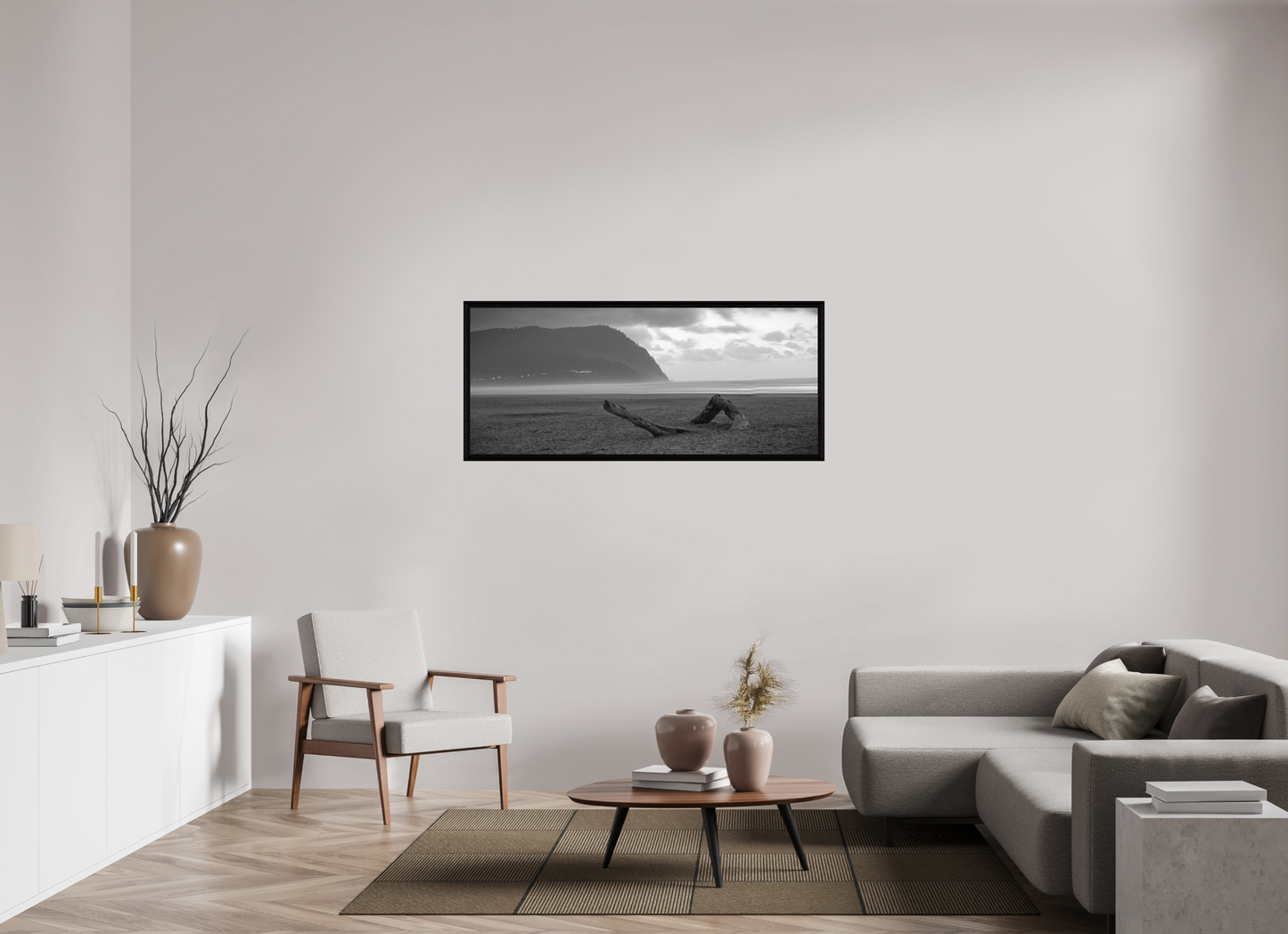 56.2 x 24″, basic Lonely Beach