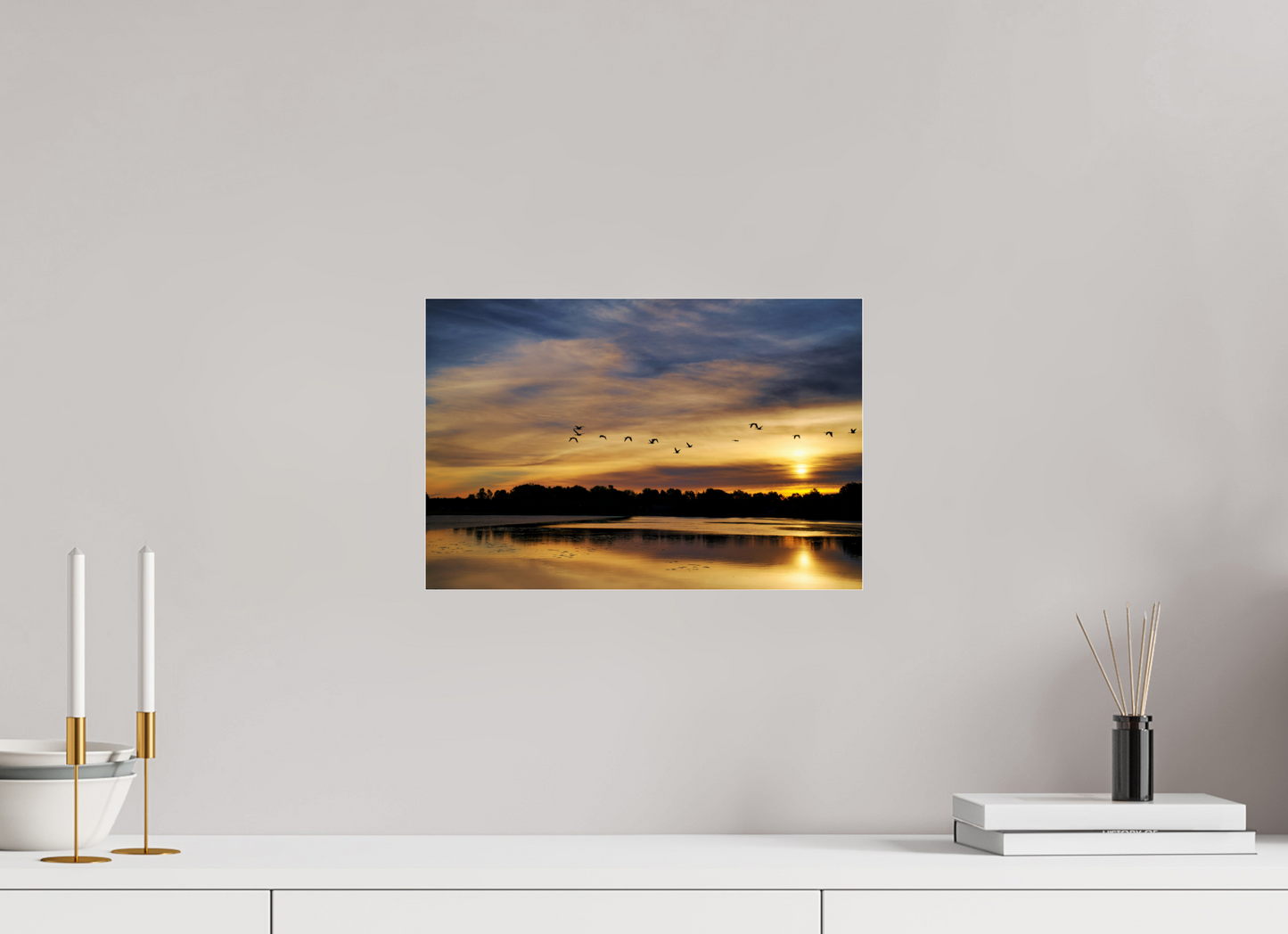 15 x 10″, Photo Print Under Acrylic Glass Dreamy Morning