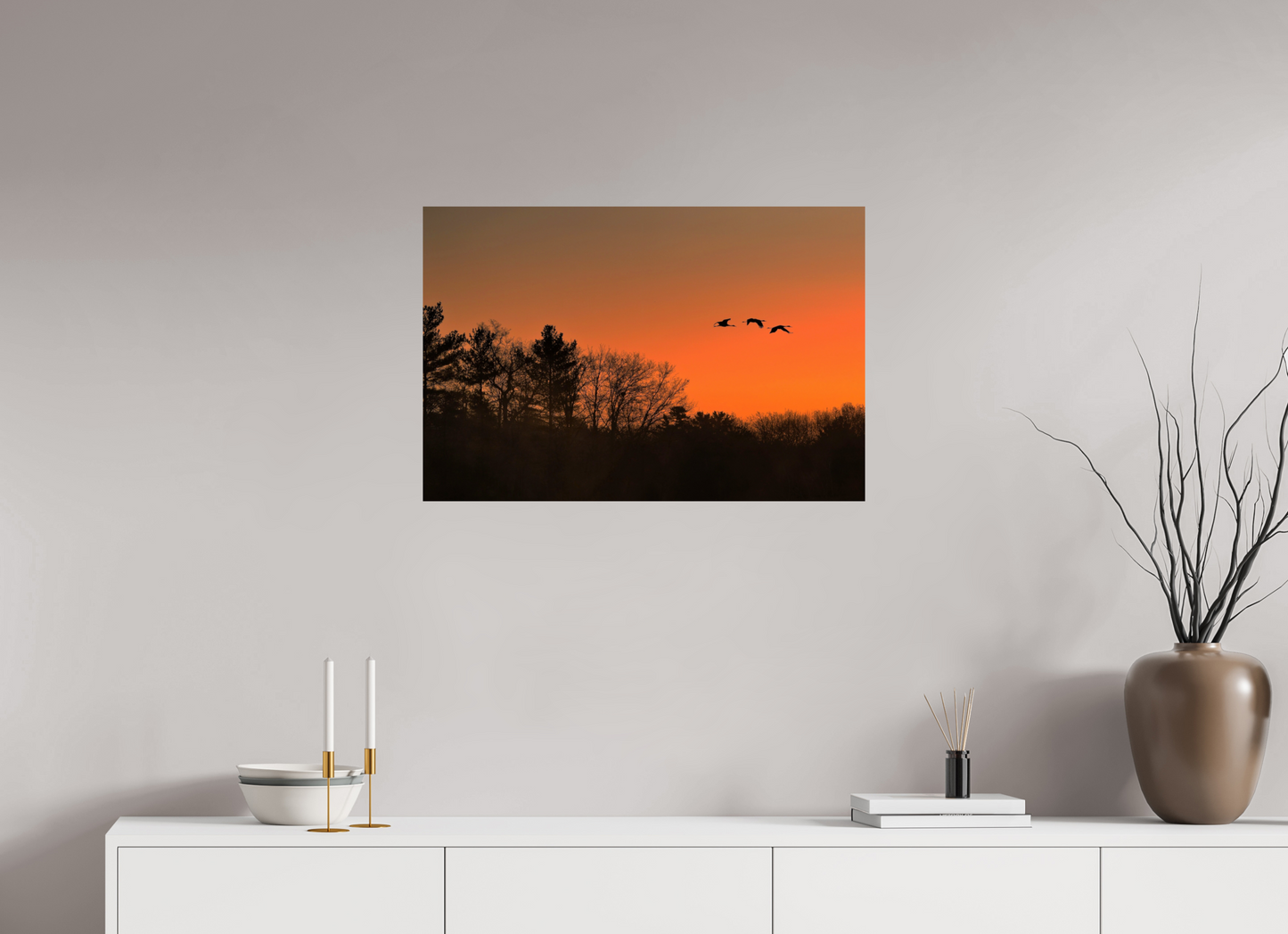 30 x 20″, Photo Print On Fuji Crystal DP II Morning Flight