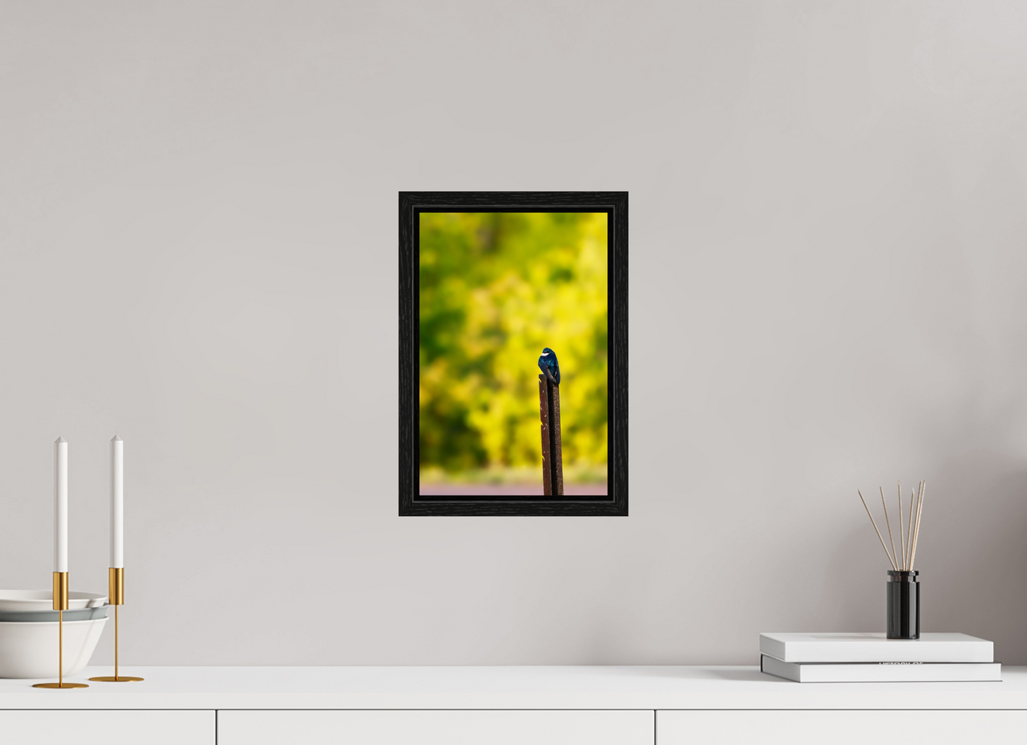 8 x 12″, Floater Frame Moody Morning